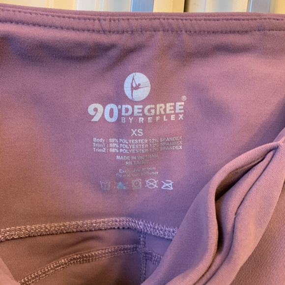 Lavender Tights With Mesh Detailing - Picture 5 of 6